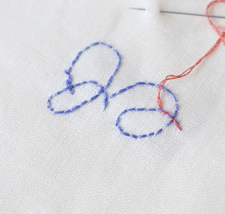 刺繍で玉止め こっそり結んでほつれを防止しよう ほつれない糸始末その１ 刺繍マニア