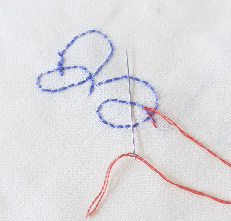 刺繍で玉止め こっそり結んでほつれを防止しよう ほつれない糸始末その１ 刺繍マニア